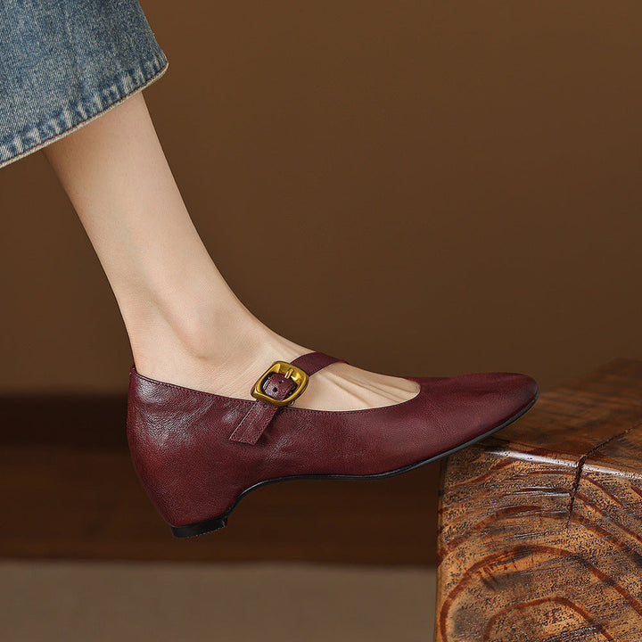 Quira | Rundtåig Mary Jane Flat