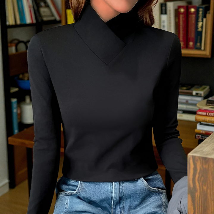 Wynona | Elegant Höghalsad Tröja