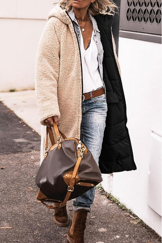Carina | Elegant Vändbar Kappa för Damer