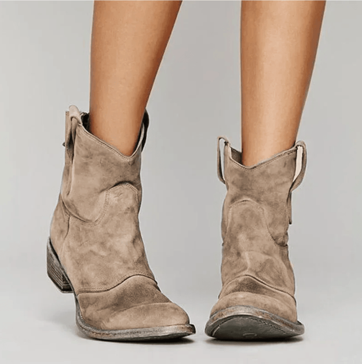 Cathrine | Suede Ortopediska Stövlar