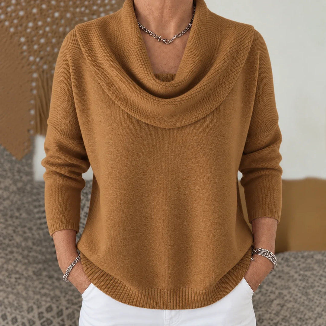 Vina | Draperad halströja