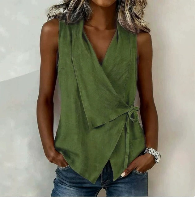 Loretta | Ärmlös Blus