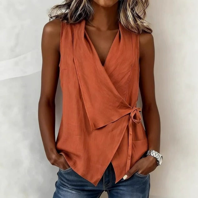 Loretta | Ärmlös Blus