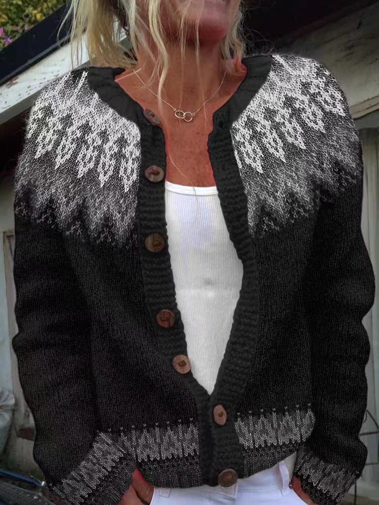 Nevaeh | Vintage Islandsko Cardigan