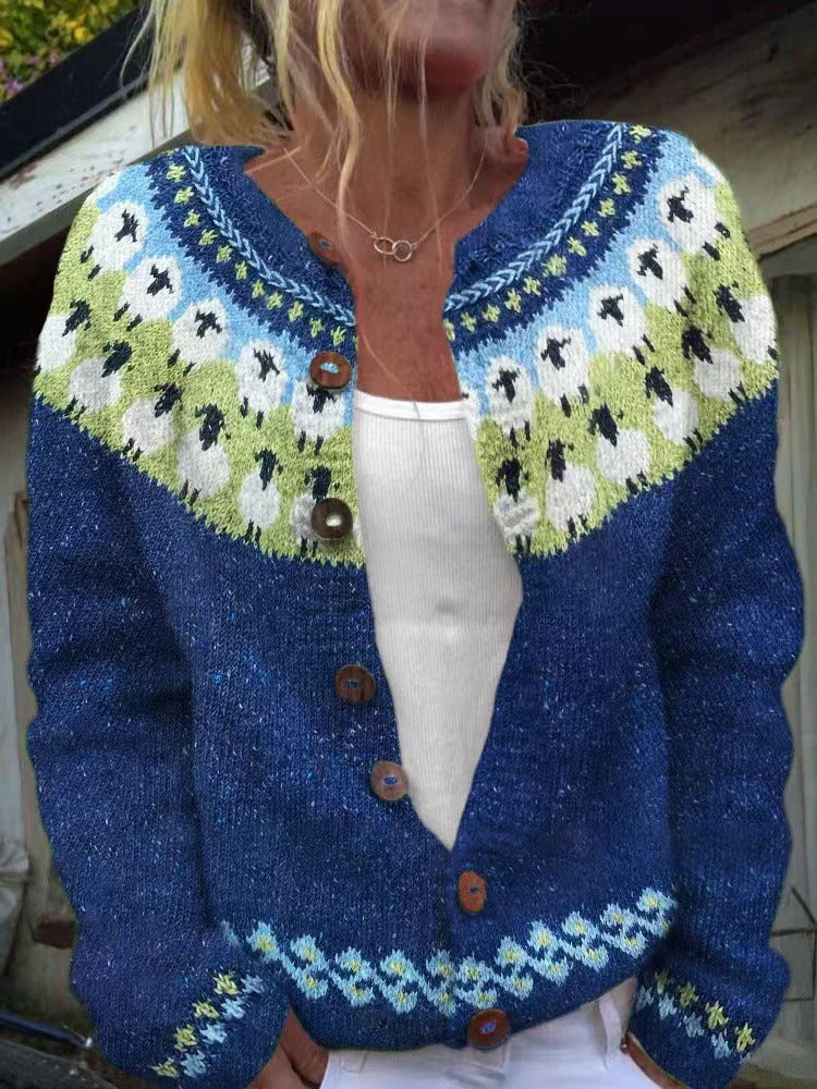 Sophie | Vintage Isländsk Cardigan