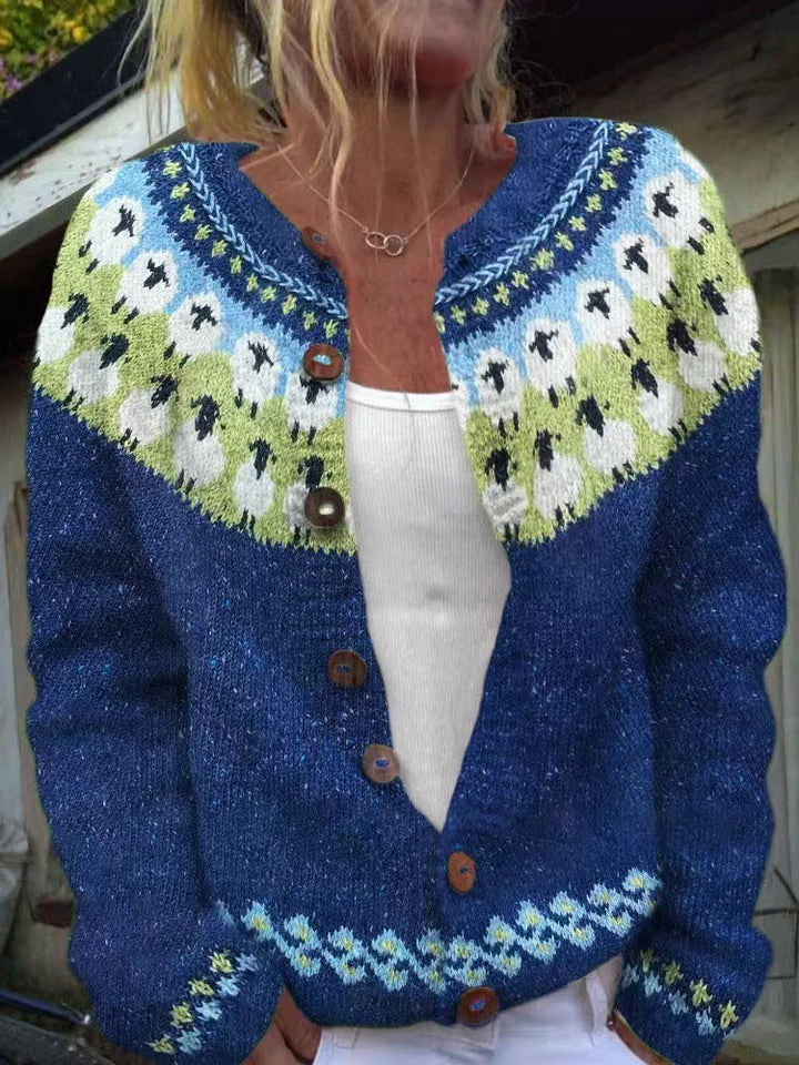Sophie | Vintage Isländsk Cardigan