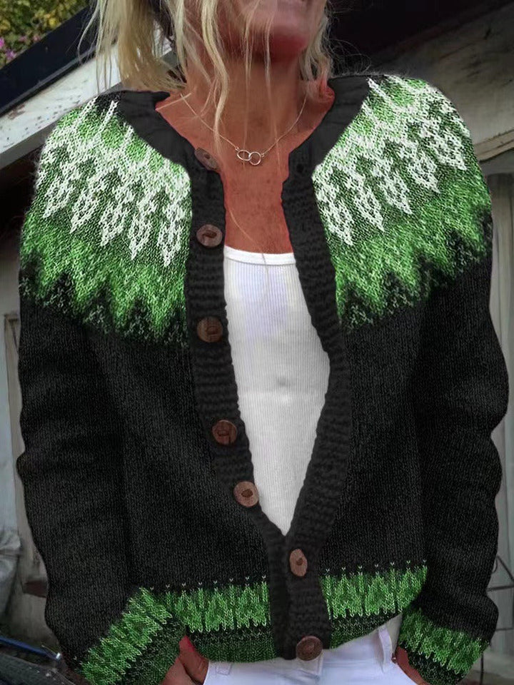 Sadie | Vintage Isländsk Cardigan