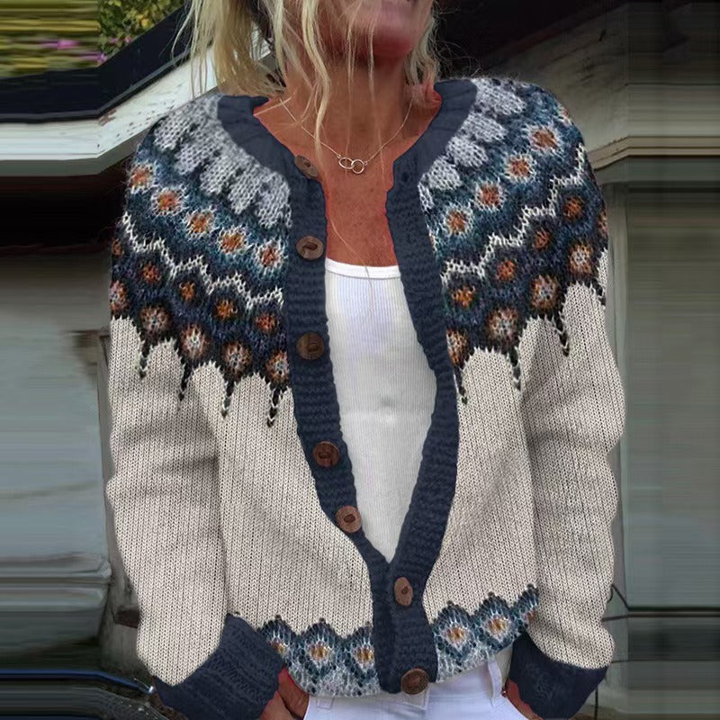 Kylie | Vintage Isländsk Cardigan