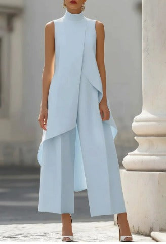 Carlie | Elegant Drop Lång Jumpsuit
