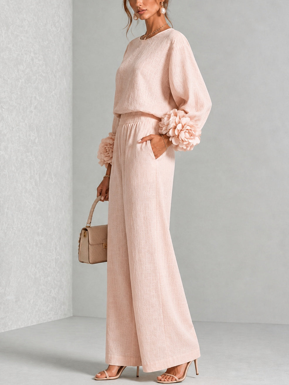 Renata | FLORAL CUFF TVÅDELAT SET