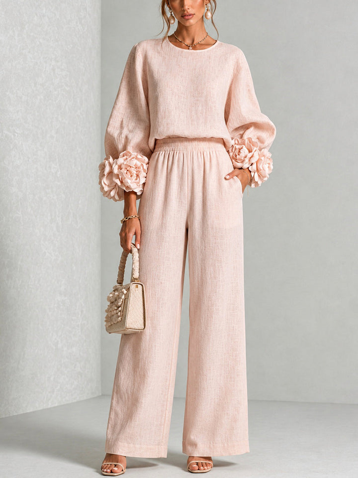Renata | FLORAL CUFF TVÅDELAT SET