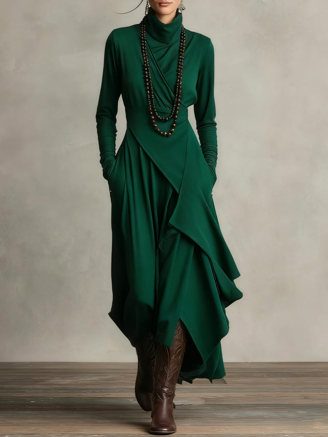 Geneva | Turtleneck Maxi