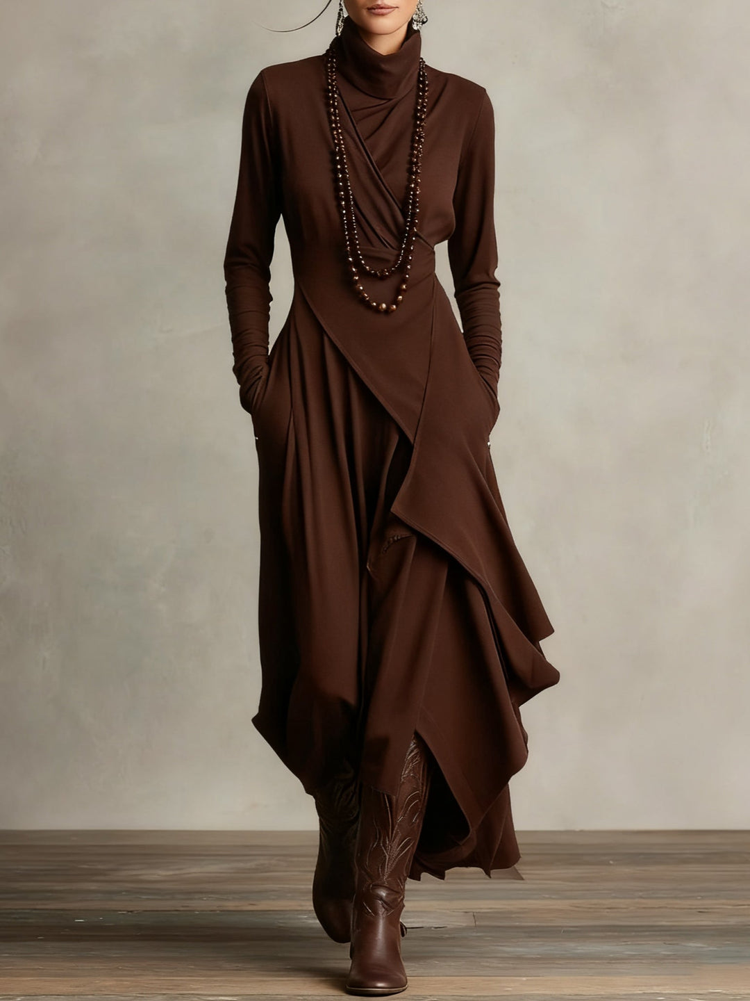 Geneva | Turtleneck Maxi