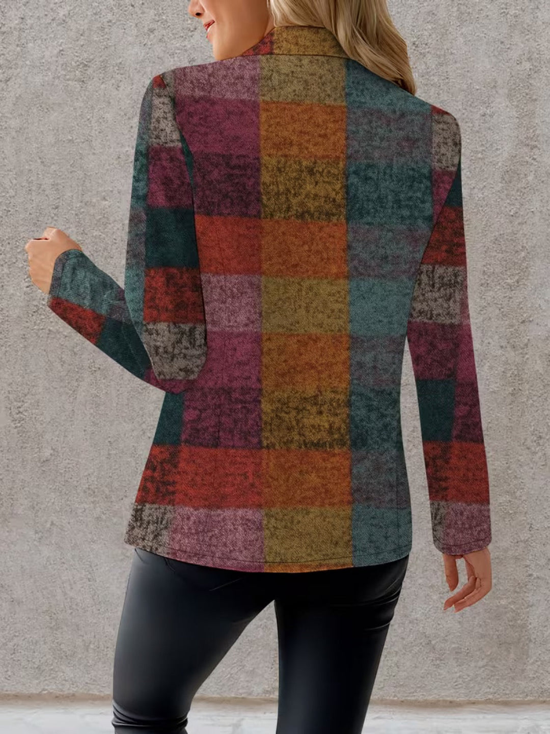 Amandine | Höstrutigt Blazer