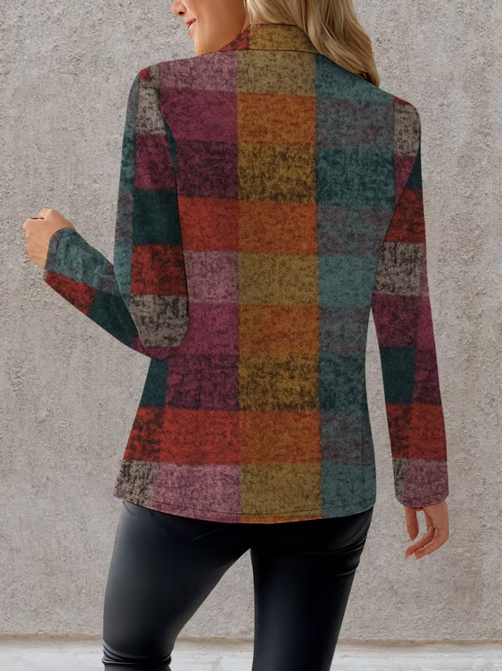 Amandine | Höstrutigt Blazer