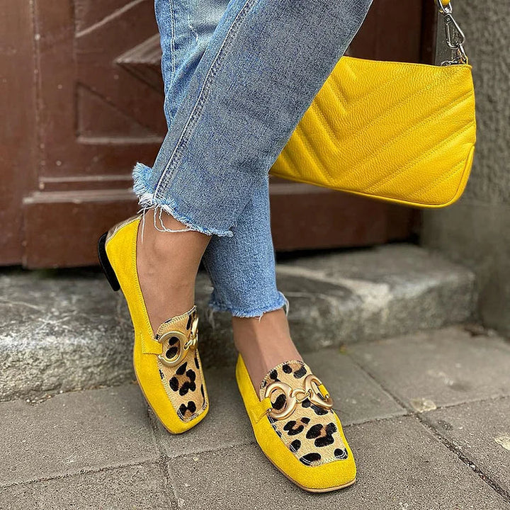 Assunta | Mokasiner med djurmönster