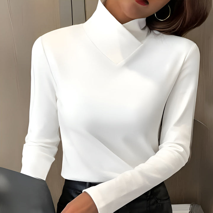 Wynona | Elegant Höghalsad Tröja