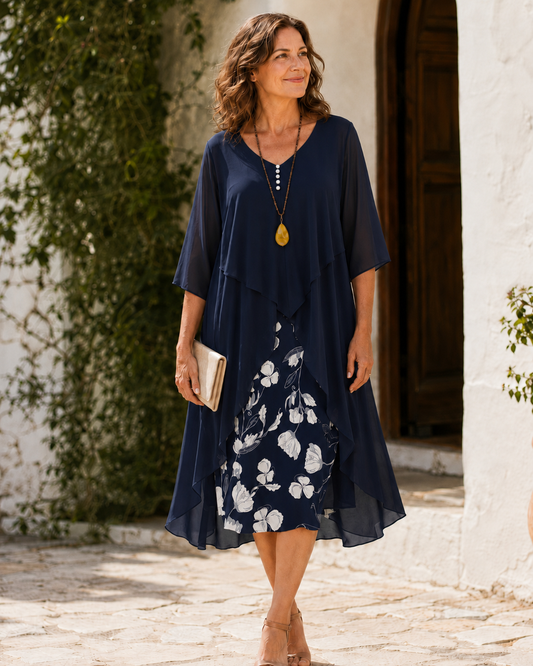 Odette | Lager Maxi Klänning