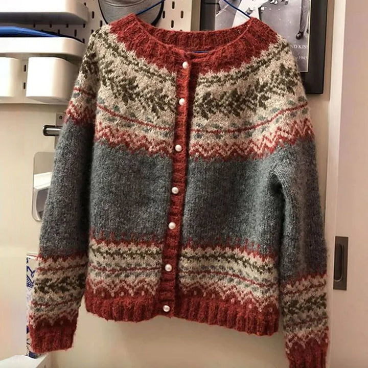 Atasha | Vintage Isländsk Cardigan
