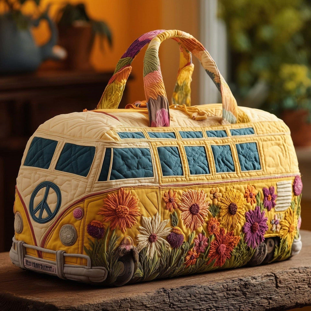BLOOMVANA | QUILTAD RESVÄSKA