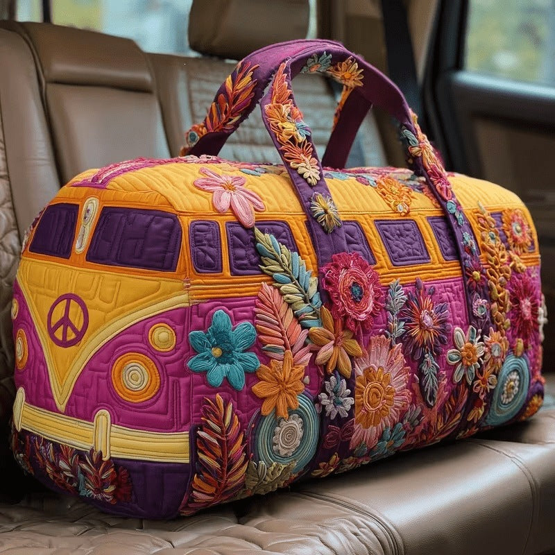 FLORAVANA | QUILTAD RESVÄSKA