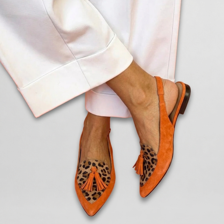 Elena | Sandaler med remmar och fransar