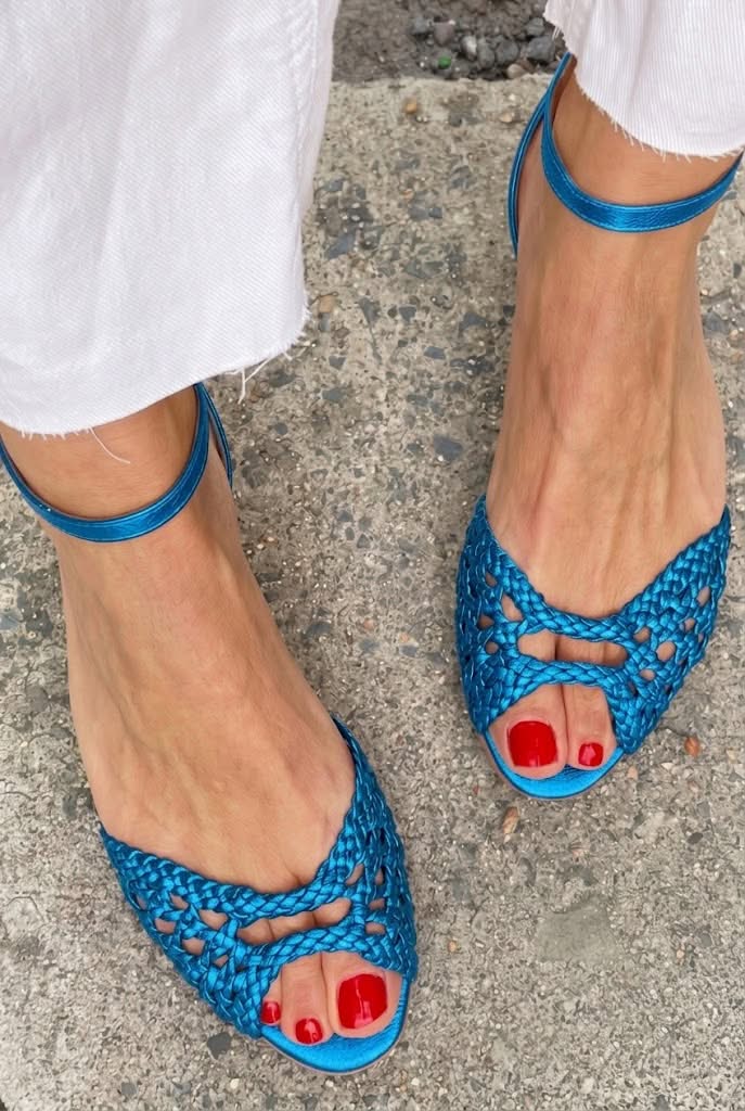 Isadora | Fina vävda sandaler