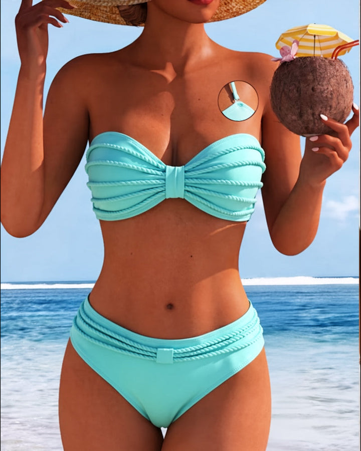 Vanna | Enfärgad Bikini Halter