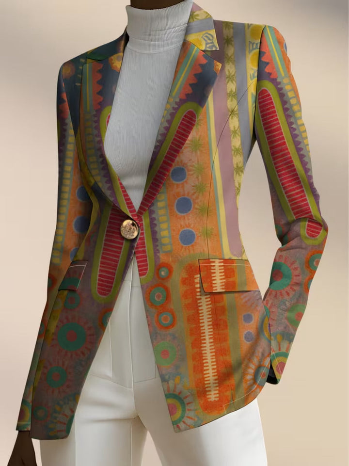Faustine | Bohemisk Medallion Blazer