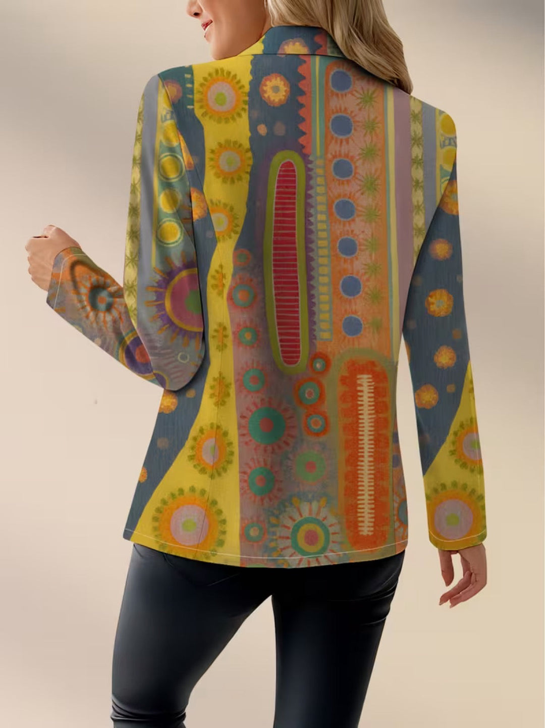 Faustine | Bohemisk Medallion Blazer