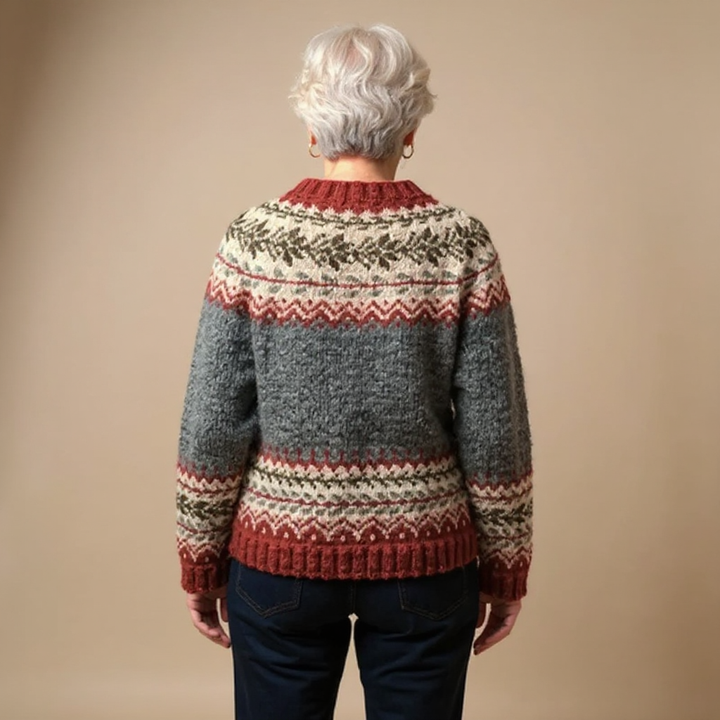 Atasha | Vintage Isländsk Cardigan