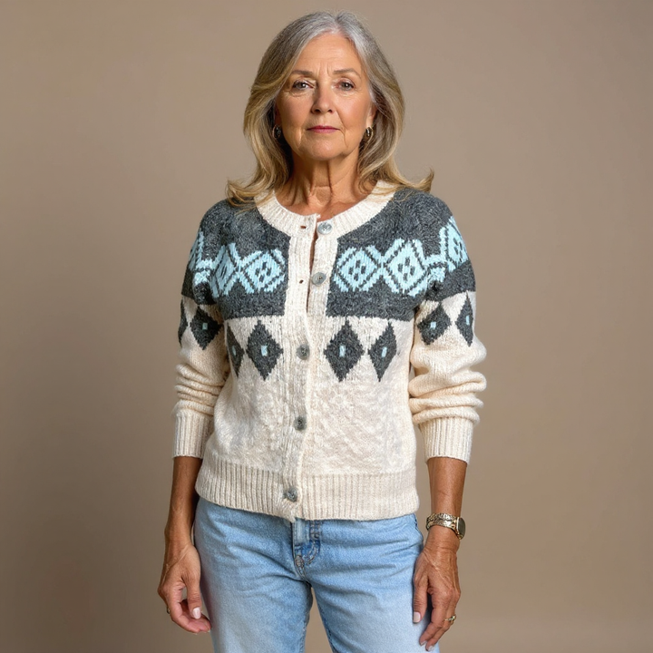 Annie | Vintage Isländsk Cardigan