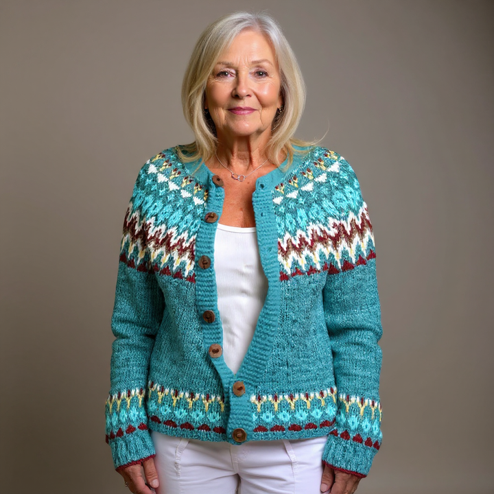 Serenity | Vintage Isländsk Cardigan