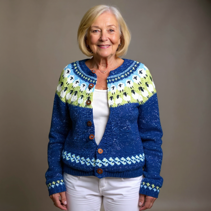 Sophie | Vintage Isländsk Cardigan