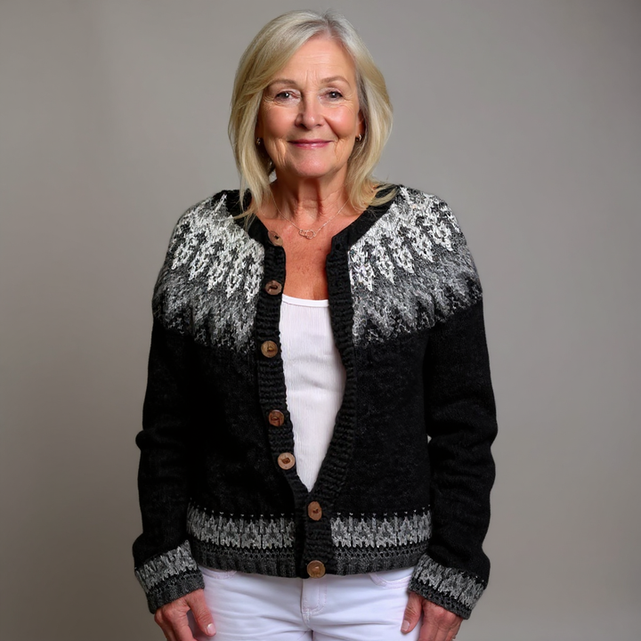 Nevaeh | Vintage Islandsko Cardigan