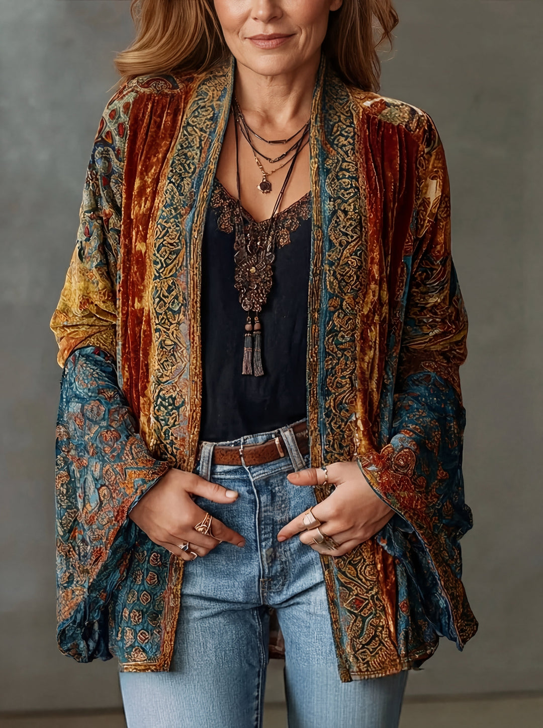 Angelina  | Boho Kimono Jacka