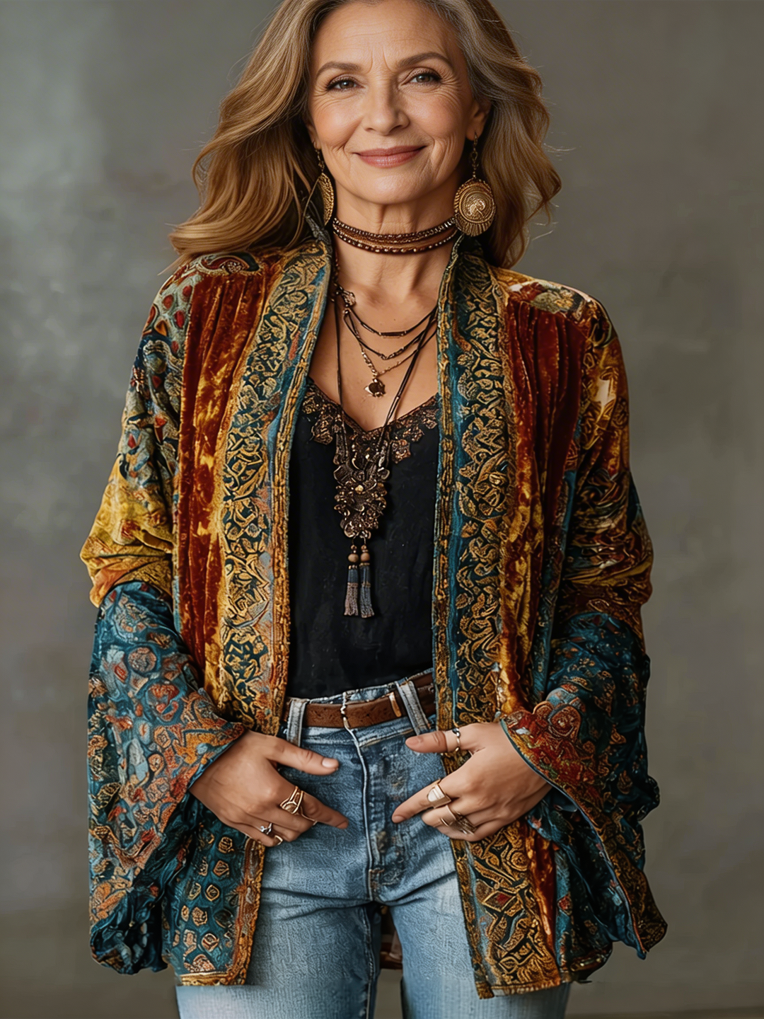 Angelina  | Boho Kimono Jacka
