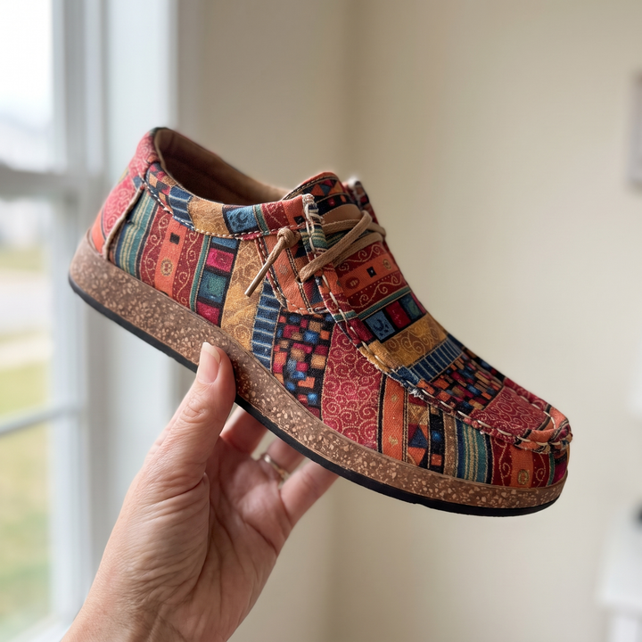 Rochelle | Ortopediska Mönstrade Sneakers