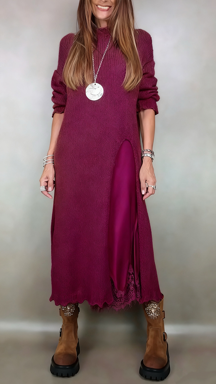 Ann-Sofi – elegant set i rött
