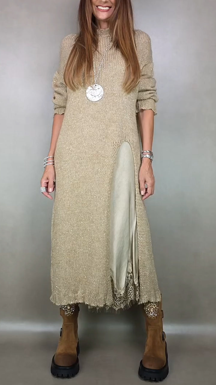 Yvonne elegant set i beige