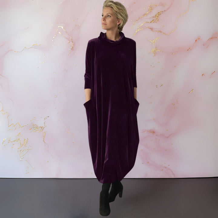 Lisel | Maxiklänning i sammet