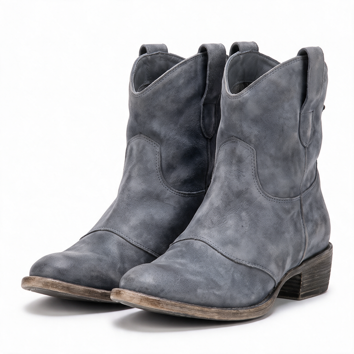 Madelene – ankelboots i grått