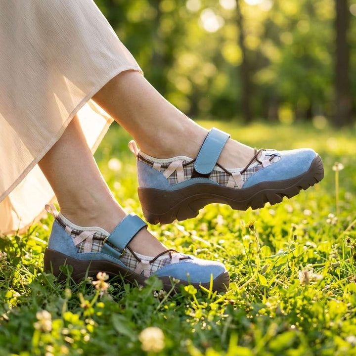 Vanessa | Komfortloafers med kardborreband
