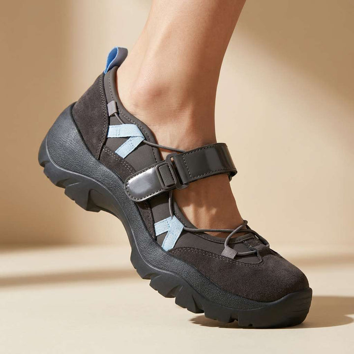 Vanessa | Komfortloafers med kardborreband