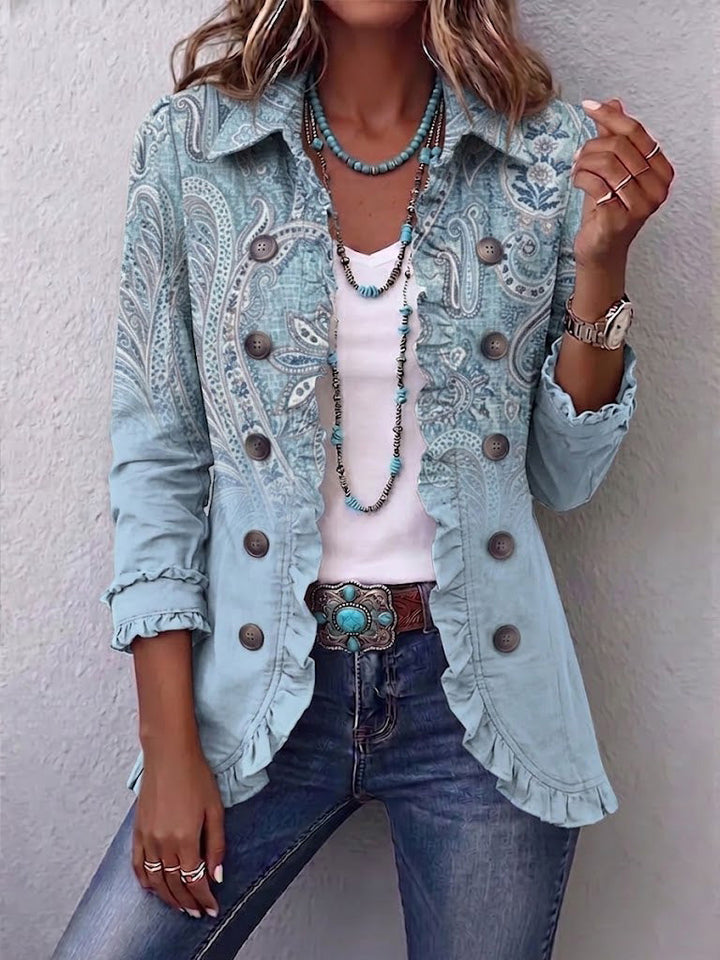 Annika | Vintageinspirerad paisleyjacka