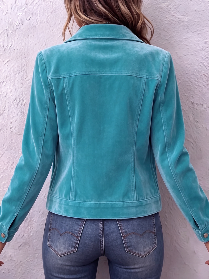 Dinah | Boho Vintage-Inspirerad Sammetjacka