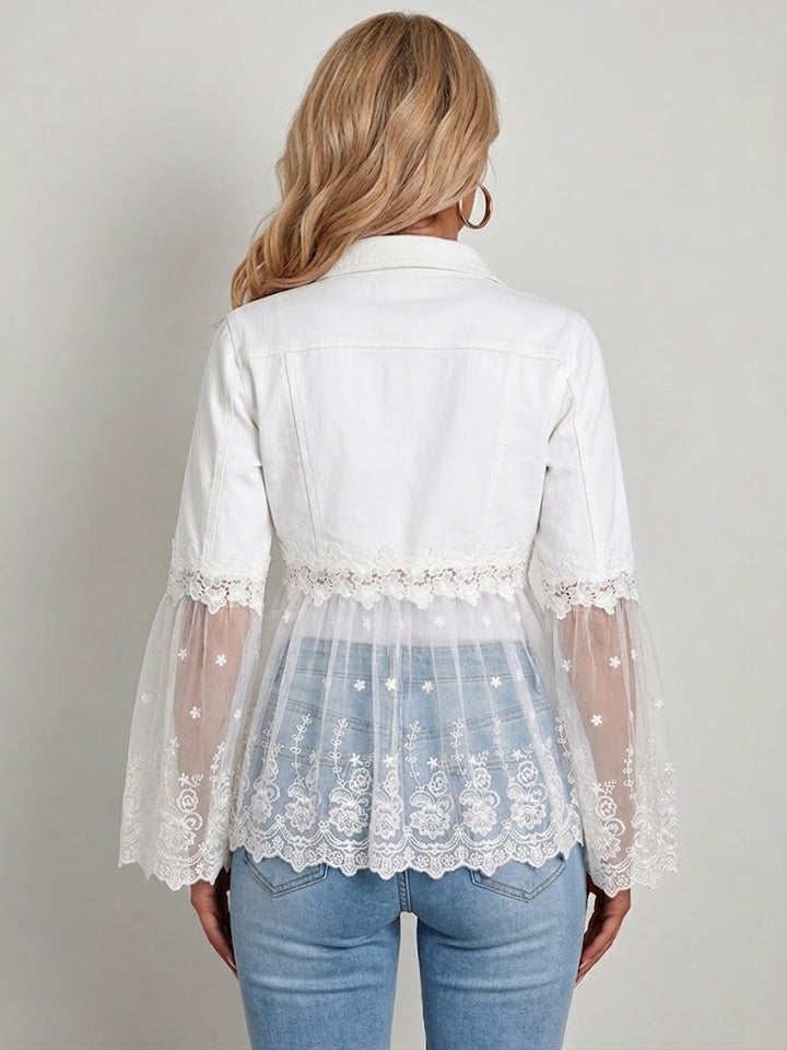 Elisabet | Spetsdetaljerad jacka