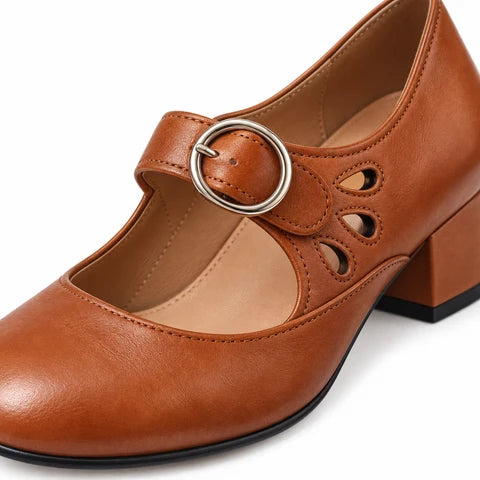 Gullan | Retro Mary Jane-skor