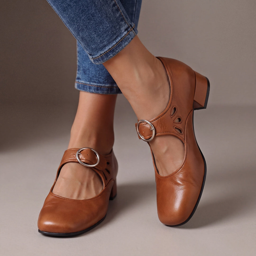 Jessika | Läder Komfort Sandaler