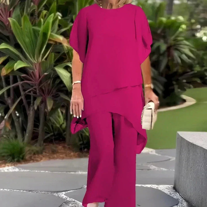 Benita | Elegant Asymmetrisk Tvådelad Set